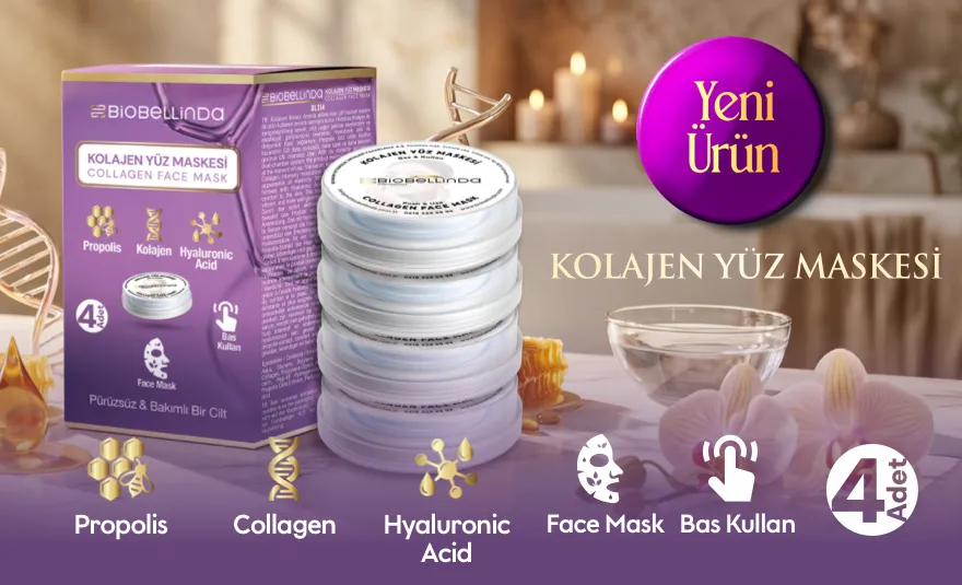 YENİ ÜRÜNÜMÜZ KOLAJEN YÜZ MASKESİ 🌸