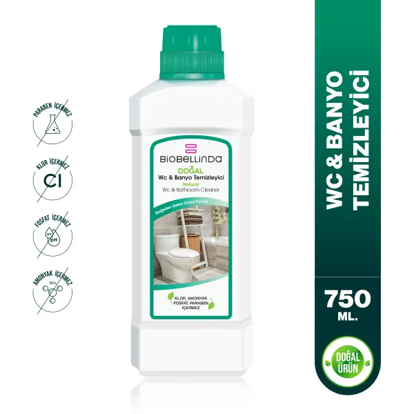 BİOBELLİNDA WC- & BAD -REİNİGER 750 ML