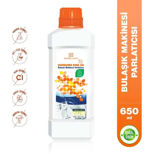 BİOBELLİNDA BULAŞIK MAKİNESİ PARLATICISI 650 ML