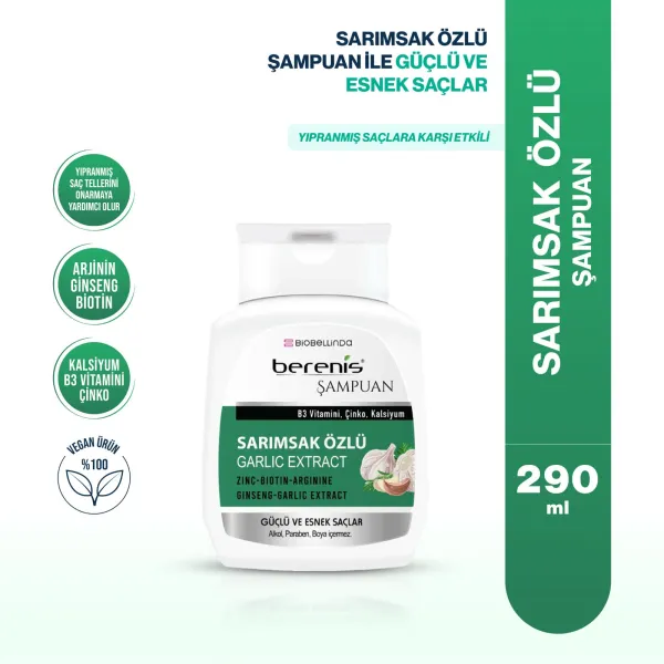 BİOBELLİNDA BERENİS SARIMSAK ÖZLÜ ŞAMPUAN 290 ML