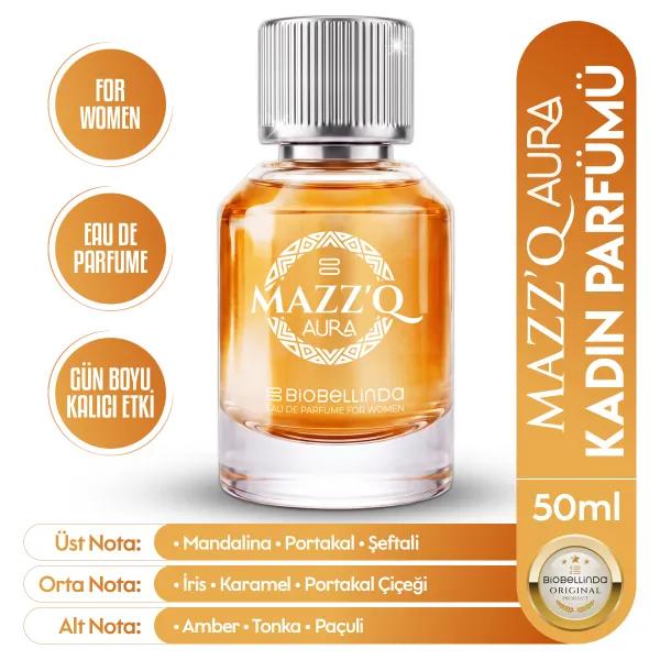 50 ML BB MAZZ'Q AURA BAYAN PARFÜM