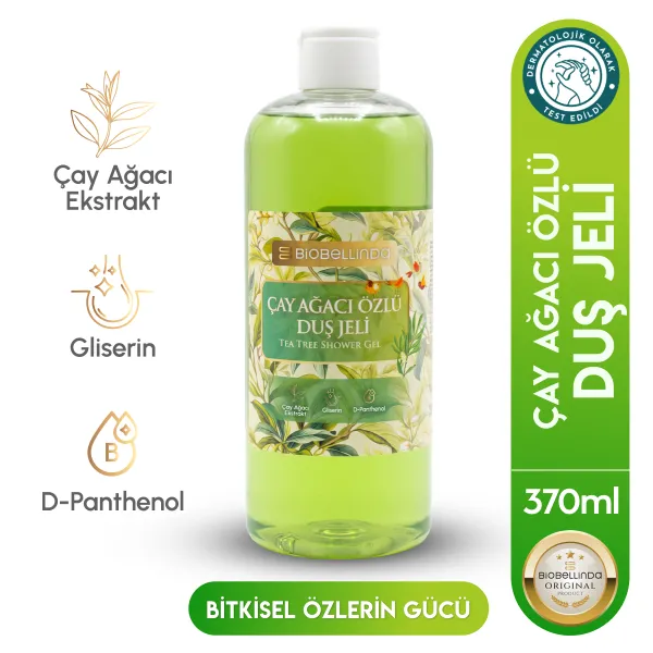 370 ML BİOBELLİNDA ÇAY AĞACI ÖZLÜ DUŞ JELİ